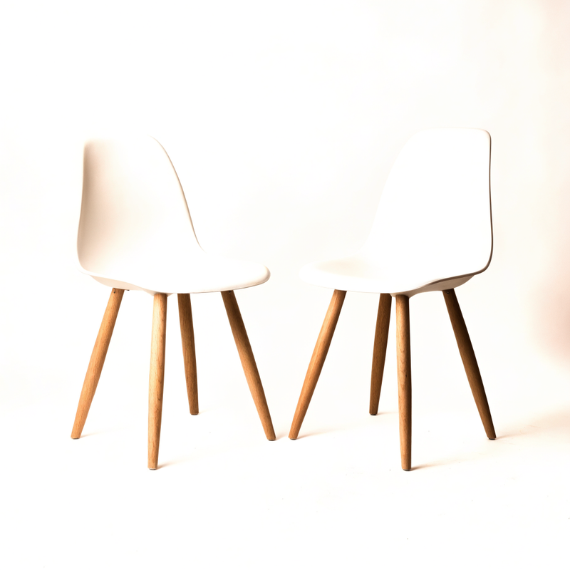 Chaises scandinaves (lot de 2)