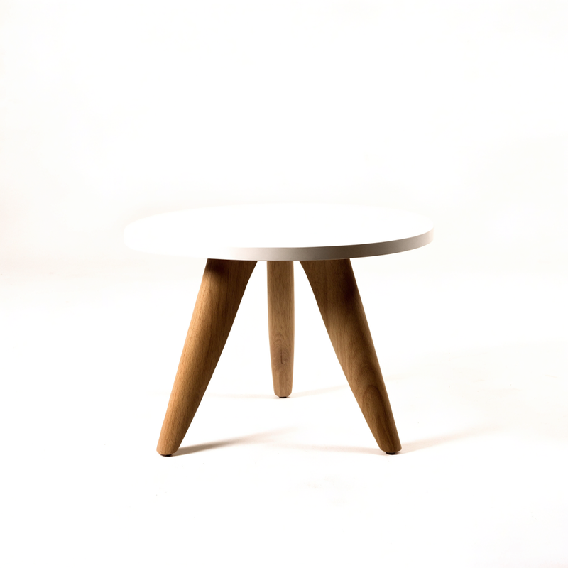 Table basse ronde scandinave Ø 60 cm